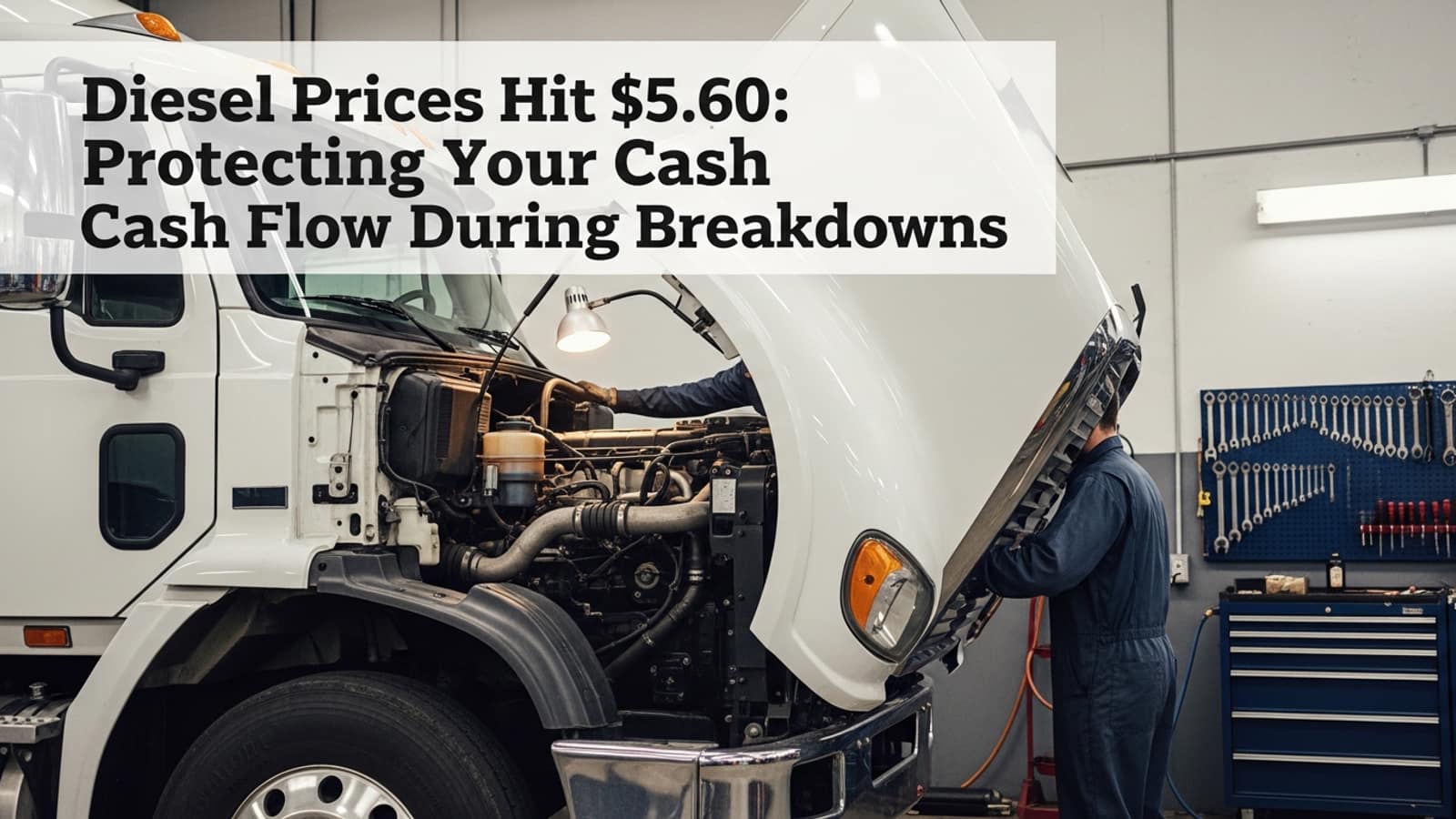 Illustration: Diesel Prices Hit $5.60: Protecting Your Cash Flow During Breakdowns